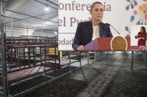 La presidenta Sheinbaum reconoció el trabajo del cónsul Rutilio Escandón, quien logró ingresar al centro conocido como “Alligator Alcatraz” para brindar apoyo legal y consular a los 30 mexicanos retenidos.