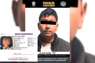 Alan Gael “N” fue detenido por el feminicidio de una joven reportada desaparecida el 21 de agosto.