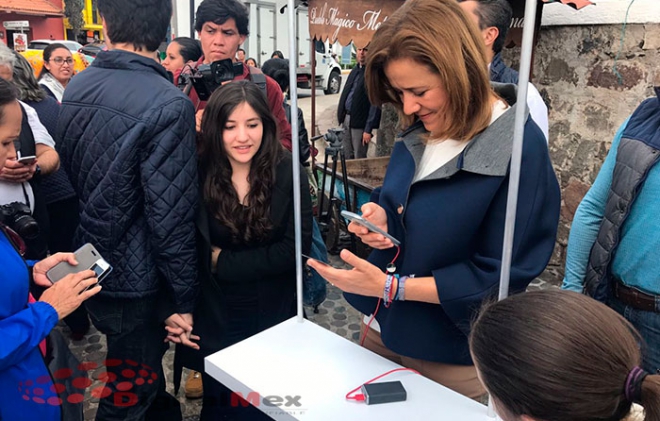 "Llora" Margarita Zavala en Metepec
