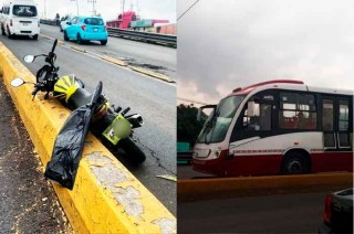 #Fatal: Muere pareja de motociclistas impactados por Mexibús en Ecatepec