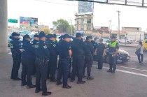 El Operativo Plan 3 Coordinado se ejecutó en la zona de la Estación del Tren Interurbano para proteger la integridad física y bienes de los ciudadanos.