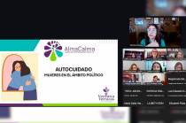 Especialistas destacaron que el autocuidado y las redes de apoyo son clave frente a la violencia de género en el ámbito político.