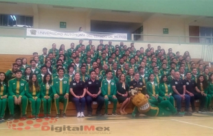 122 deportistas de la UAEMex, viajan a la Universiada Nacional 2019