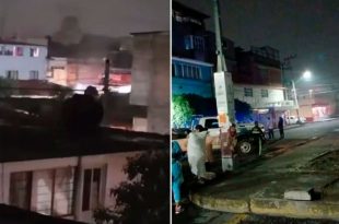 Fuga de gas natural en un ducto de la colonia Benito Juárez Segunda Sección.