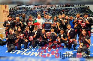 Las clases de boxeo son gratuitas en el Estado de México, gracias a la coordinación entre autoridades estatales y municipales.