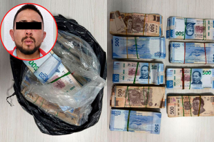 Tras seguimiento de cámaras y entrega falsa de dinero, los detenidos perdieron el control del vehículo y quedaron al alcance de las autoridades.