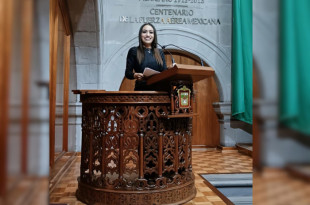 Ruth Salinas en el Congreso del Edoméx presenta iniciativa para proteger a periodistas