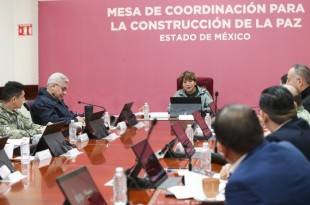 La gobernadora presidió la Mesa de Coordinación número 219. 