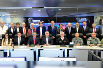 Los Secretarios de Gobierno, Seguridad y Desarrollo Económico se reúnen con el Poder Judicial, Fiscalía, fuerzas federales y CCE nacional y estatal.