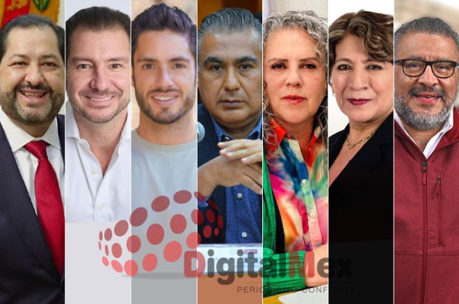 Francisco Vázquez, Elías Rescala, Pepe Coutolenc, Octavio Martínez, Miroslava Carrillo, Delfina Gómez, Horacio Duarte 