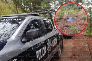 Elementos de la Policía Municipal de Villa de Allende resguardaron la zona donde fue localizada sin vida una mujer de 82 años.