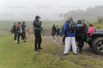 Todos los paseantes fueron hallados en buen estado de salud y solo presentaban cansancio.