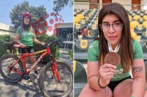 La joven deportista reconoció que la avenida de La Maquinita es muy peligrosa por lo que evita pasar por ahí.