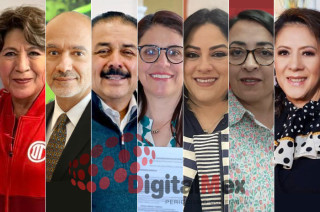 Delfina Gómez, Jesús Antonio Esteva, Miguel Ángel Hernández, Laura Benhumea, María José Bernáldez, María Dolores Durán, Maricruz Moreno