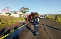 #Tragedia: Mueren dos pasajeros en choque de taxi en #SanFelipeDelProgreso