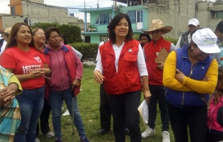 Trabajaré en la reconstrucción del tejido social: Martha Hilda González