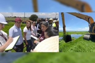 Durante un recorrido, personal de la Secretaría General de Gobierno, del Agua, de Seguridad, de CONAGUA, entre otras, iniciaron los trabajos de manera conjunta.