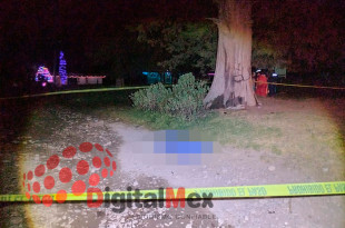 El cuerpo fue encontrado sobre un camino de terracería que conduce al paraje conocido como Iglesia Nueva.