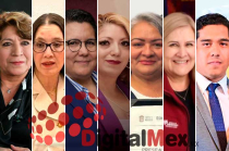 Delfina Gómez, Alma Guadalupe López, Celina Castañeda, Macarena Montoya, Rita Yáñez, Margarita Serrano, Avelino Blanco