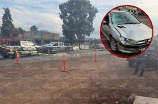 La carretera Toluca-Zitácuaro permaneció resguardada por corporaciones de seguridad tras el accidente.