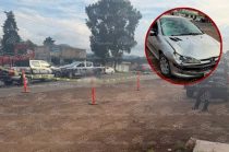 La carretera Toluca-Zitácuaro permaneció resguardada por corporaciones de seguridad tras el accidente.