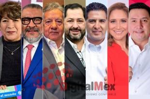 Delfina Gómez, Horacio Duarte, Higinio Martínez, Paco Vázquez, Abuzeid Lozano, Ana Muñiz, Miguel Ramírez