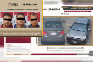 Detuvieron en San Mateo Atenco a tres hombres -dos de ellos de nacionalidad peruana.