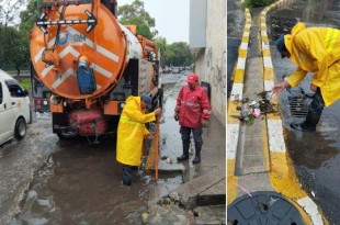 El alcalde de Tlalnepantla hizo un llamado a la ciudadanía a no tirar basura en las calles para evitar posibles inundaciones en las comunidades