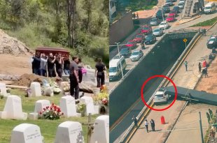 Familiares y seres queridos dieron el último adiós a la docente y terapeuta, quien murió tras el desplome de una estructura metálica sobre su camioneta.