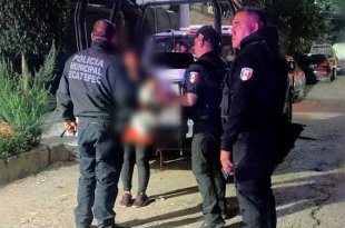 Ambos fueron trasladados a un albergue y después recibieron apoyo para llegar a Tultitlán