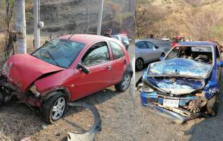 El accidente de tránsito se registró en el kilómetro 113 de la carretera Tejupilco-Cd Altamirano, a la altura del poblado Cuadrilla de Leones
