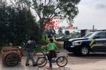 Los restos estaban entre las calles Mariano Matamoros y Leonardo Bravo.
