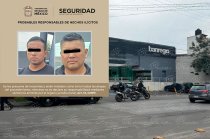 Un cerco virtual permitió seguir el vehículo por la carretera Atlacomulco-Maravatío hasta que policías estatales ubicaron la unidad y detuvieron a sus dos ocupantes.