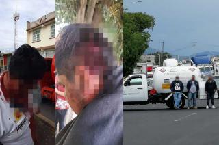 La trifulca se dio por una obra en un predio