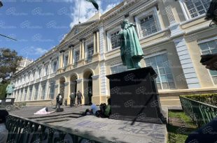 Rectoría de la UAEMéx, punto señalado por estudiantes como parte de la ruta de la movilización convocada para este viernes.