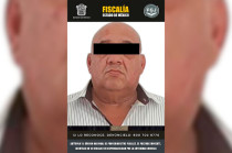 El detenido fue ingresado al Centro Penitenciario de Nezahualcóyotl 