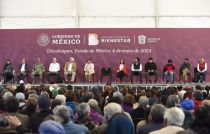 AMLO y Delfina Gómez garantizan programas sociales en #Edomex