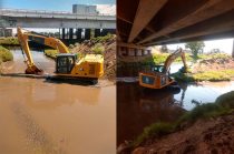Las acciones buscan reducir el riesgo de inundaciones durante la temporada de lluvias y fortalecer el funcionamiento del sistema hidráulico en el municipio.