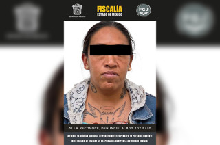 La detenida fue ingresada al Centro Penitenciario y de Reinserción Social de Ecatepec.