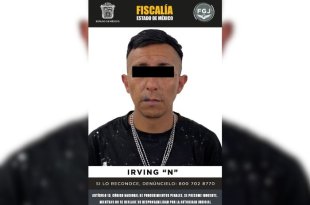 Irving “N” fue detenido por su probable participación en un homicidio ocurrido en Ecatepec.