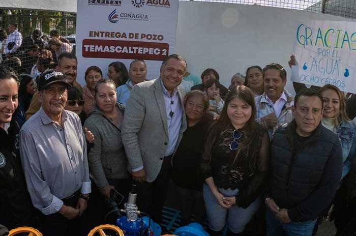 Video: Toluca rehabilita pozo y mejora abasto de agua en 8 Cedros