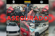 Cateo permitió recuperar unidades presuntamente robadas y asegurar inmueble en la colonia Jardines de San Agustín.