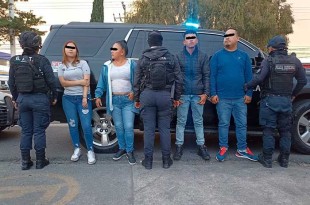 Banda delictiva es detenida en Toluca