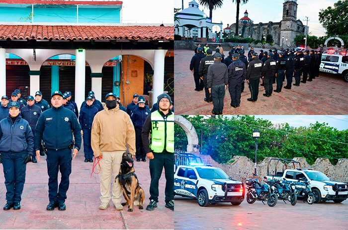 Las acciones buscan garantizar entornos escolares seguros con apoyo de áreas de seguridad, movilidad y la Unidad K9.
