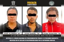 Laura Mariana “N”, alias “La Güera”, Juan Daniel “N”, alias “El mecánico” y José Alfredo “N”, alias “La Güera” fueron vinculados a proceso.
