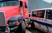 Los hechos se registraron a la altura de la Central de Abasto del municipio de Ecatepec