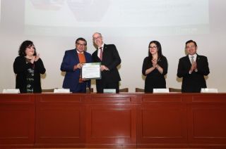 Rector de la UAEMéx Carlos Eduardo Barrera Díaz