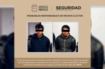 Los sospechosos fueron ubicados tras el reporte de la víctima y una persecución