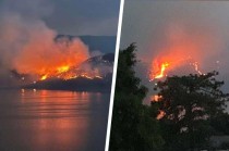 Combate a incendios en Valle de Bravo continúa con esfuerzos conjuntos de brigadistas y autoridades.