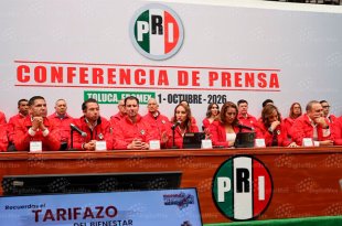 Cristina Ruiz, presidenta del Comité Directivo Estatal del PRI, presentó un balance crítico de los primeros tres años del gobierno de Morena en el Estado de México.
